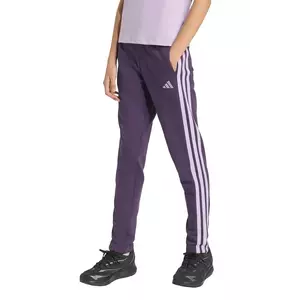 adidas pantaloni de trening pentru copii culoarea violet, uni, JY5008 imagine