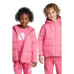 adidas geacă copii culoarea roz, JL9049 imagine