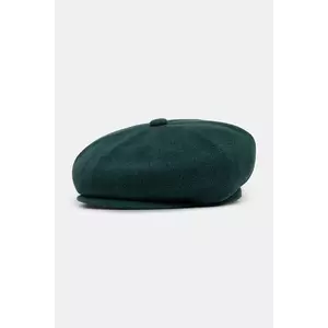 Kangol șapcă de lână WOOL HAWKER culoare verde K3164HT.DE301 imagine
