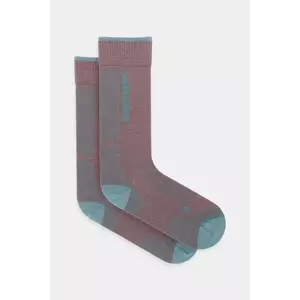 Icebreaker șosete din amestec de lână Merino Ski+ Ultralight culoare turcoaz IB0A573T0HL1 imagine