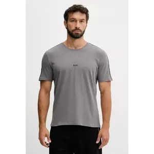 BOSS tricou culoarea verde, cu imprimeu, 50545930 imagine