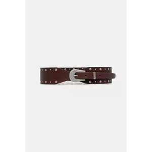 Hoss Intropia curea de piele culoarea maro, 5022314 imagine