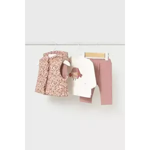 Mayoral Newborn compleu bebe culoarea roz, 2632 imagine