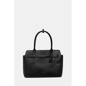 Marc O'Polo poșetă de piele culoarea negru, 50818770301104 imagine