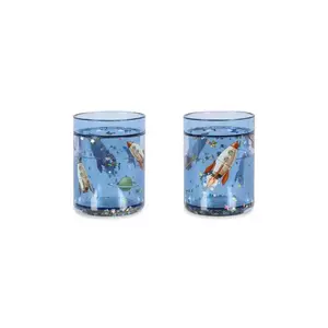 Konges Sløjd set căni 2 PACK GLITTER CUPS 2-pack KS103638 imagine