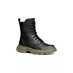 Geox bocanci copii JUNETTE culoarea negru, J56HVB.000BC imagine