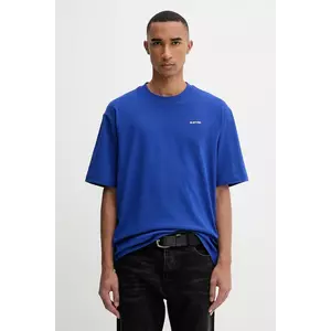 G-Star tricou din bumbac uni, D26817.D593 imagine