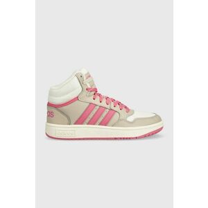 adidas Originals sneakers HOOPS MID 3.0 K culoarea alb imagine