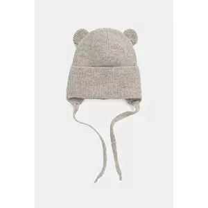 Jamiks căciulă de lână pentru copii GILIS culoarea gri, JZI025 imagine