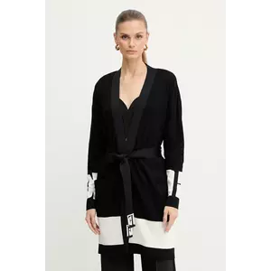 Elisabetta Franchi cardigan culoarea negru, light, MK02S56E2 imagine