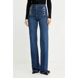 Elisabetta Franchi jeans high waist, PJ02D56E2 imagine