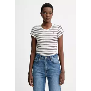 G-Star Raw tricou din bumbac culoarea gri, D24533-D244 imagine