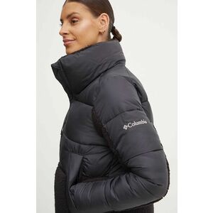 Columbia geacă Leadbetter Point culoarea negru, de iarna, 2085602 imagine