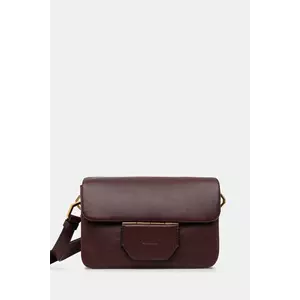 AllSaints poșetă de piele JUPITER culoarea bej, W263XC imagine