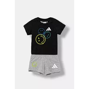 adidas set de bumbac pentru copii culoarea negru, JN2154 imagine
