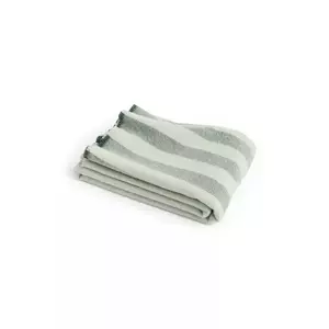 HAY pătură de lână Duo 130 x 180 cm culoarea turcoaz imagine