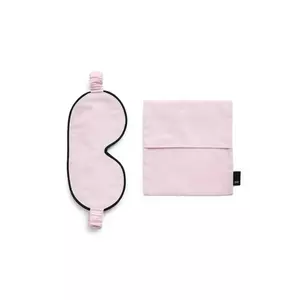 HAY mască de ochi din bumbac Outline Sleep Mask culoare roz imagine