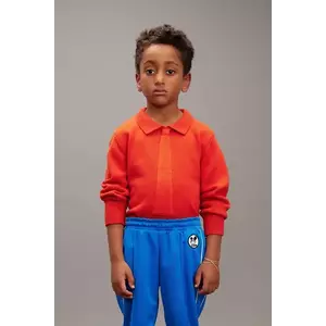 Mini Rodini pulover de lână pentru copii roșu 25720125 imagine