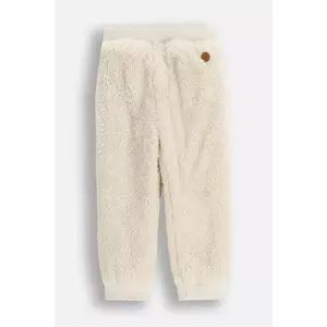 Coccodrillo pantaloni de trening din fleece pentru copii culoare bej neted PRIETENII PĂDURII BĂIEȚ NOU-NĂSCUT imagine