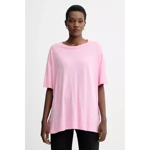 American Vintage tricou culoarea roz, JAC02AV imagine
