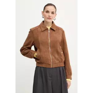 Morgan geacă culoarea maro, de tranziție, GPOKEL imagine