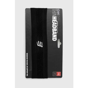 Compressport bentita pentru cap Thin Headband On/Off culoarea negru, XBNU3919 imagine