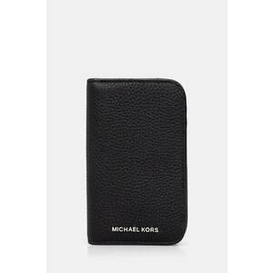 Michael Kors portofel de piele barbati, culoarea negru, 39F4LHDD0O imagine