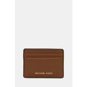 MICHAEL Michael Kors carcasă din piele culoarea maro, 32F7GF6D0L imagine