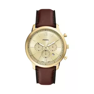 Fossil ceas NEUTRA barbati, culoarea auriu, FS6113 imagine