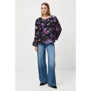 Medicine bluza culoarea negru, modelator imagine