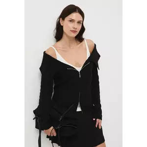 Medicine cardigan culoarea negru imagine