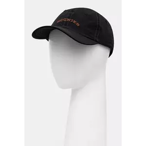Dickies șapcă Wilsall Cap Black culoarea negru, cu imprimeu, DK0A4Z6PBLK1 imagine