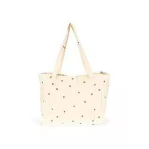 Konges Sløjd geantă MOLLY QUILTED BAG culoarea bej, KS103925 imagine