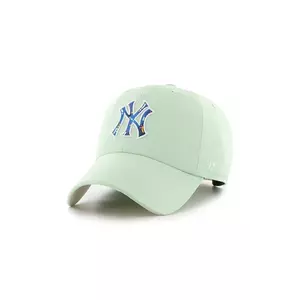 47 brand șapcă MLB New York Yankees culoarea verde, B-DNSCU17CNS-B0 imagine