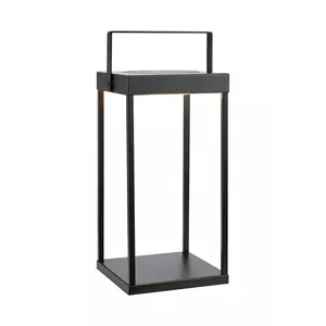 Markslöjd lanternă solară led Pure 42 cm culoarea negru imagine