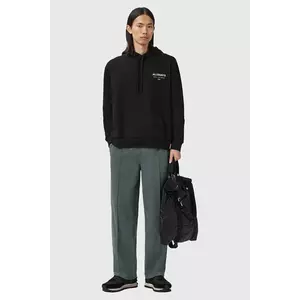 AllSaints pantaloni de trening din bumbac MILO culoarea gri, uni, M010TD imagine