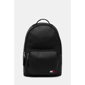 Tommy Jeans rucsac culoarea negru, mare, uni, AM0AM13729 imagine