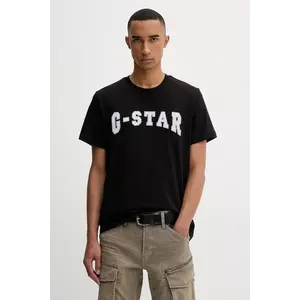 G-Star tricou din bumbac culoarea negru, cu imprimeu, D26840.C336 imagine