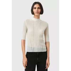AllSaints bluză FILIPPA culoarea alb, W007KD imagine