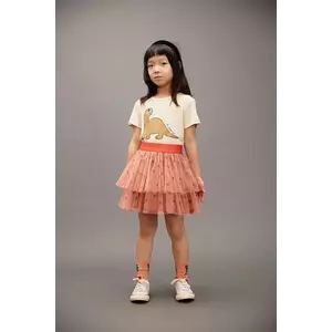 Mini Rodini fustă fete culoarea roz, mini, evazați, 25730134 imagine