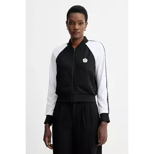 Kenzo bluză culoarea negru, cu imprimeu, FF62BL5524ID imagine