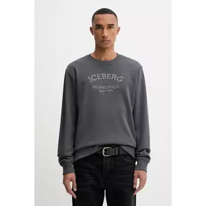 Iceberg bluză culoarea gri, cu imprimeu, E030 6317 imagine