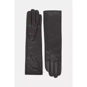 Answear.LAB manusi de piele culoarea maro imagine