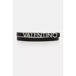 Valentino Bags curea de piele BELTY culoarea negru, VCS6W555 imagine