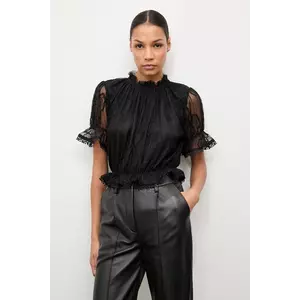 Answear.LAB bluza culoarea negru, neted imagine