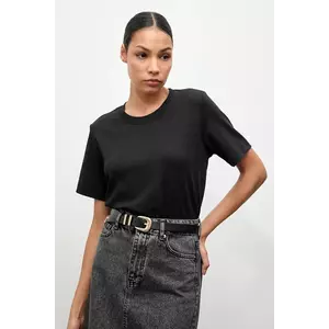 Answear.LAB tricou din bumbac culoarea negru imagine