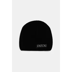 Patou căciulă de lână culoarea negru, AC1028041 imagine