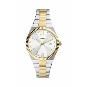 Fossil ceas femei, culoarea argintiu imagine