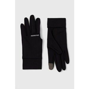 Salomon manusi Cross Warm culoarea negru, LC1897600 imagine