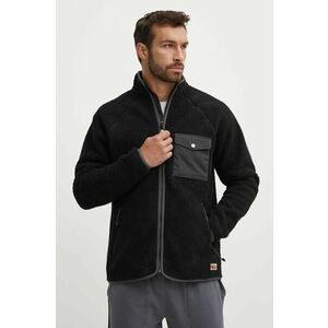 Fjallraven bluză Vardag Pile bărbați, culoarea negru, uni F84158.550.030 imagine